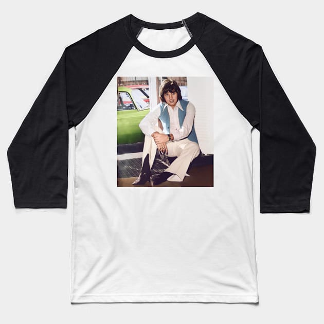 George Best looking cool Baseball T-Shirt by AndythephotoDr